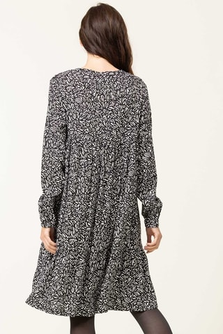 Vestido evasé - Negro