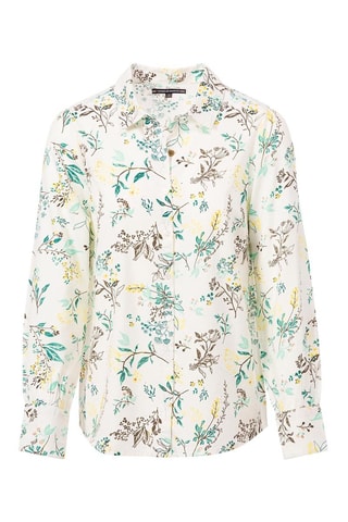 Camisa regular fit Absinthe - Crudo y verde 