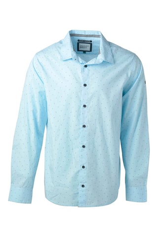 Camisa regular fit Epage - Celeste