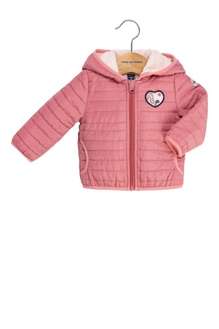 Anorak con capucha Damina - Rosa peonía