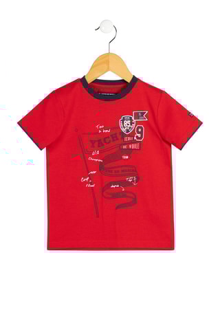 Camiseta Adeux - Rojo 