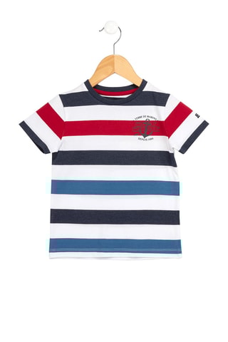 T-shirt Karlo Zwart en Wit - Terre de Marins