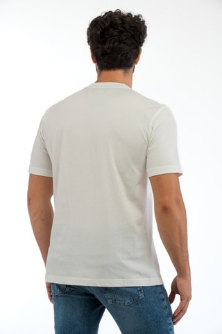 T-shirt regular  - Écru