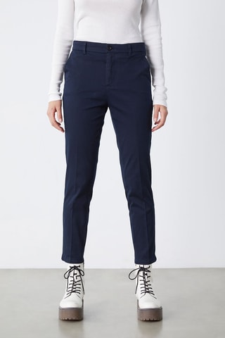 Calças chino Azul-marinho - Azul-marinho