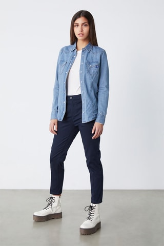 Calças chino Azul-marinho - Azul-marinho