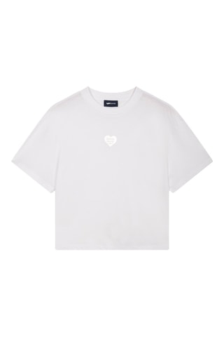 T-shirt - Branco - Azul-marinho