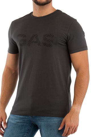 T-shirt slim - Cinzento-escuro - Cinzento-escuro