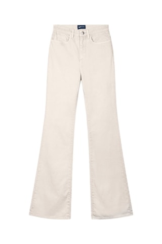 Calças de ganga flare - Cru - Cru