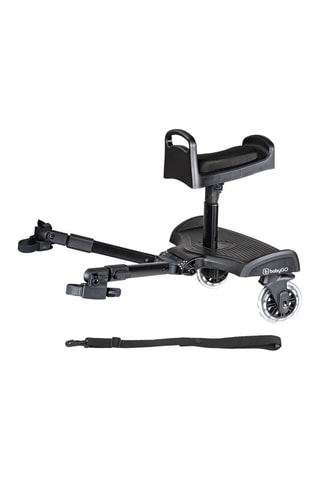 Patinete con ruedas con asiento para silla de paseo combinada