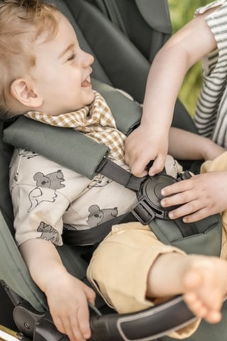 Silla de paseo 3 en 1 Harmony - Negro