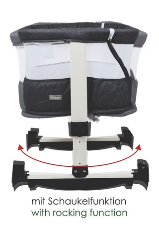 Minicuna de colecho Vivaldi - Gris