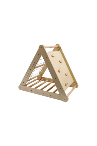 Triángulo de escalada de madera de haya - Desde 6 meses