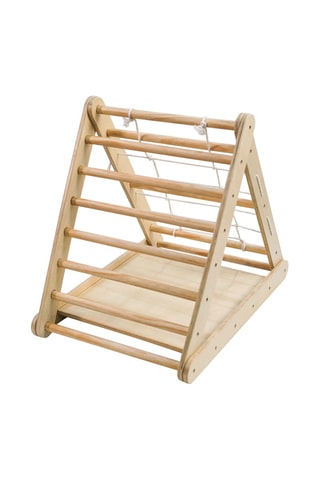 Triángulo de escalada de madera de haya - Desde 6 meses