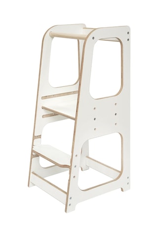 Taburete de aprendizaje de madera - Desde 12 meses