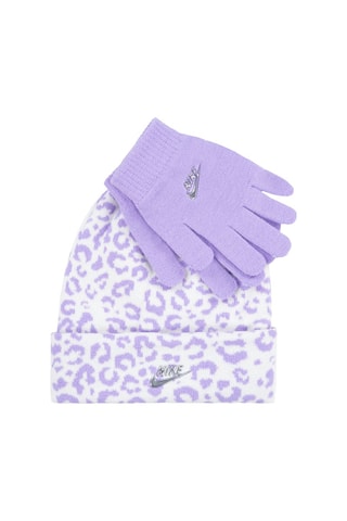 Bonnet et gants - Violet - Nike