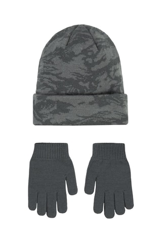 Bonnet et gants - Gris - Nike