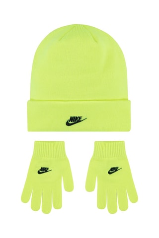 Bonnet et gants - Jaune - Nike