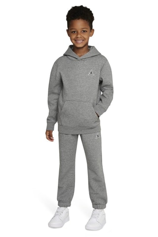 Pantalon molletonné - Gris chiné