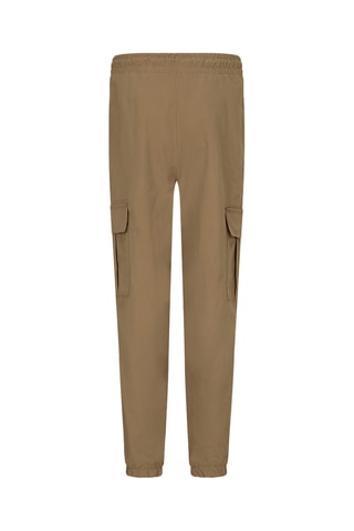 Pantalon cargo - Marron et écru