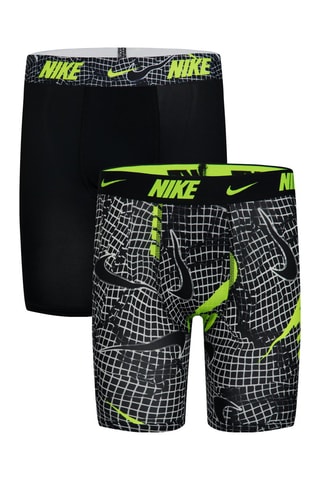 2 boxers - Noir et gris - Nike