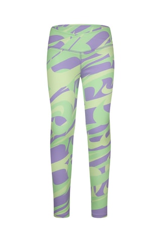 Legging de sport taille haute Prep In Your Step - Violet et vert clair - Nike