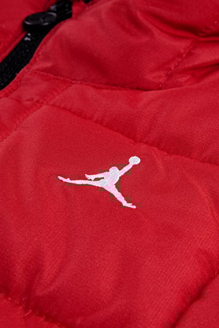 Doudoune à capuche - Rouge