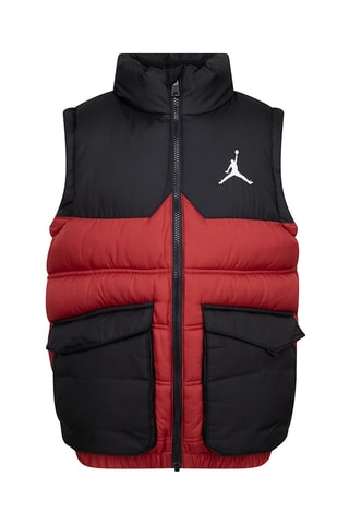 Doudoune sans manches - Rouge