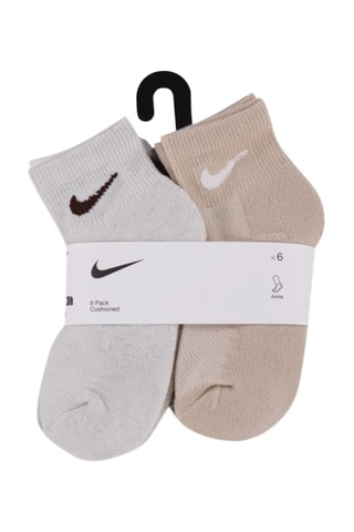 6 paires de chaussettes - Blanc et gris clair chiné