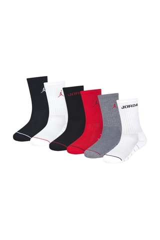 6 paires de chaussettes - Rouge et noir