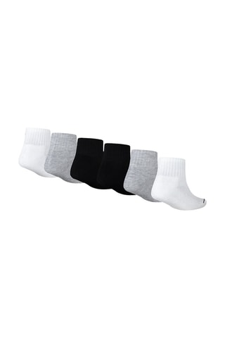 6 paires de chaussettes - Noir et blanc
