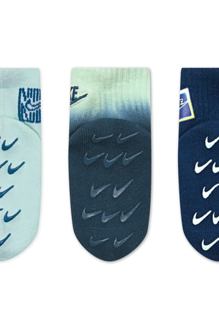 3 paires de chaussettes - Bleu et vert d’eau