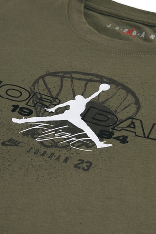 T-shirt - Kaki et blanc