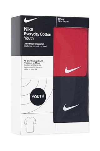 2 t-shirts - Noir et rouge