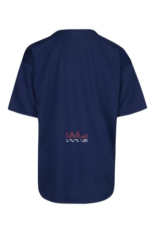 T-shirt - Bleu marine et rouge