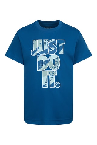 T-shirt manches courtes - Bleu - Nike