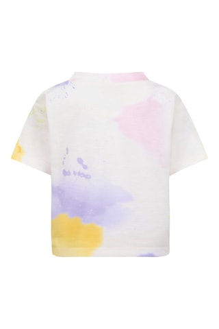 T-shirt tie and dye Rose et orange - Nike