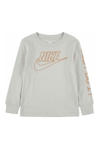 T-shirt Blanc cassé et marron - Nike