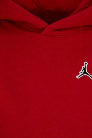 Sweat molletonné à capuche - Rouge