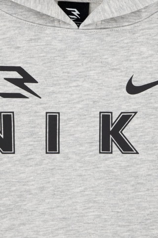 Sweat à capuche - Gris clair chiné