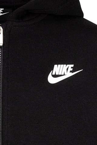 Sweat polaire à capuche - Noir