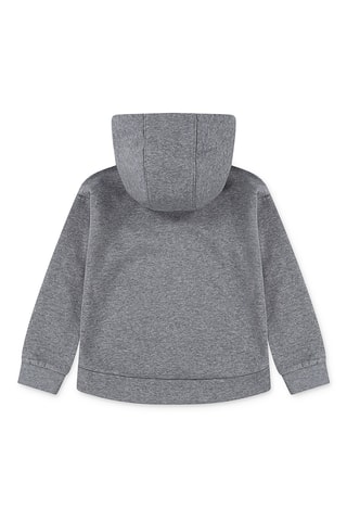 Sweat polaire à capuche - Gris chiné