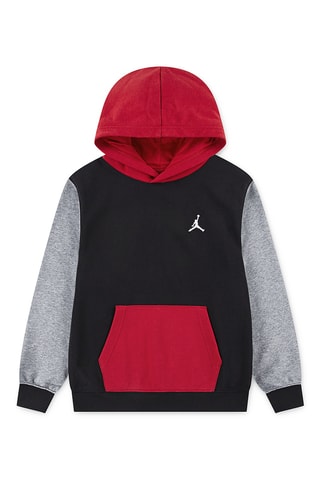 Sweat à capuche - Rouge et noir