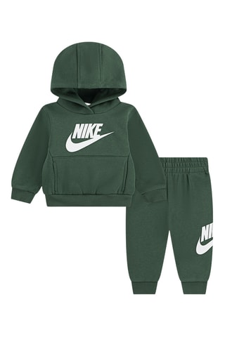 Sweat à capuche  et pantalon polaires - Vert