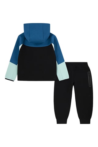 Veste à capuche et pantalon polaires - Noir