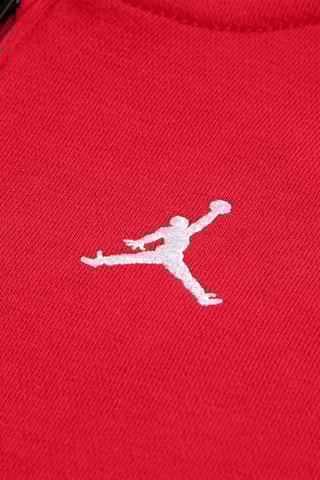 Sweat à capuche et pantalon - Noir et rouge