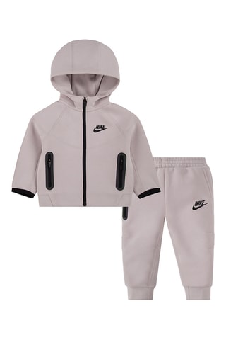 Sweat à capuche et pantalon polaires - Violet