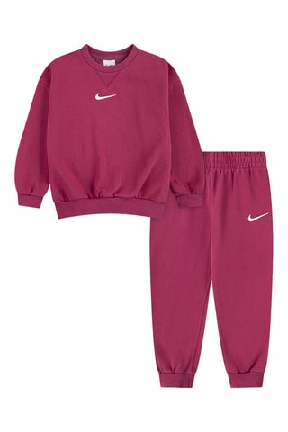 Sweat et pantalon polaires - Rose