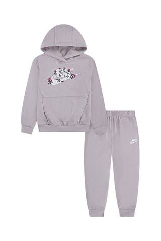 Sweat à capuche et pantalon - Mauve
