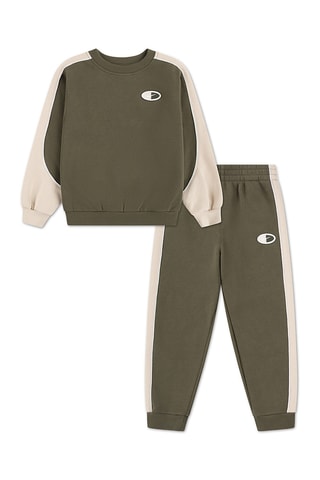 Sweat et pantalon polaires - Kaki