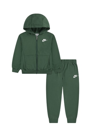 Sweat à capuche et pantalon - Vert foncé